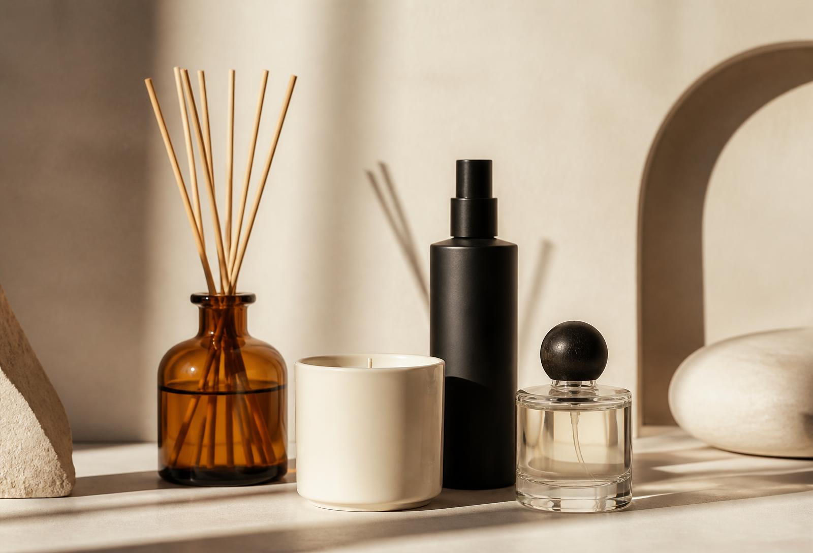 Candele, diffusori, spray e profumi private label prodotti da Kerau in Italia
